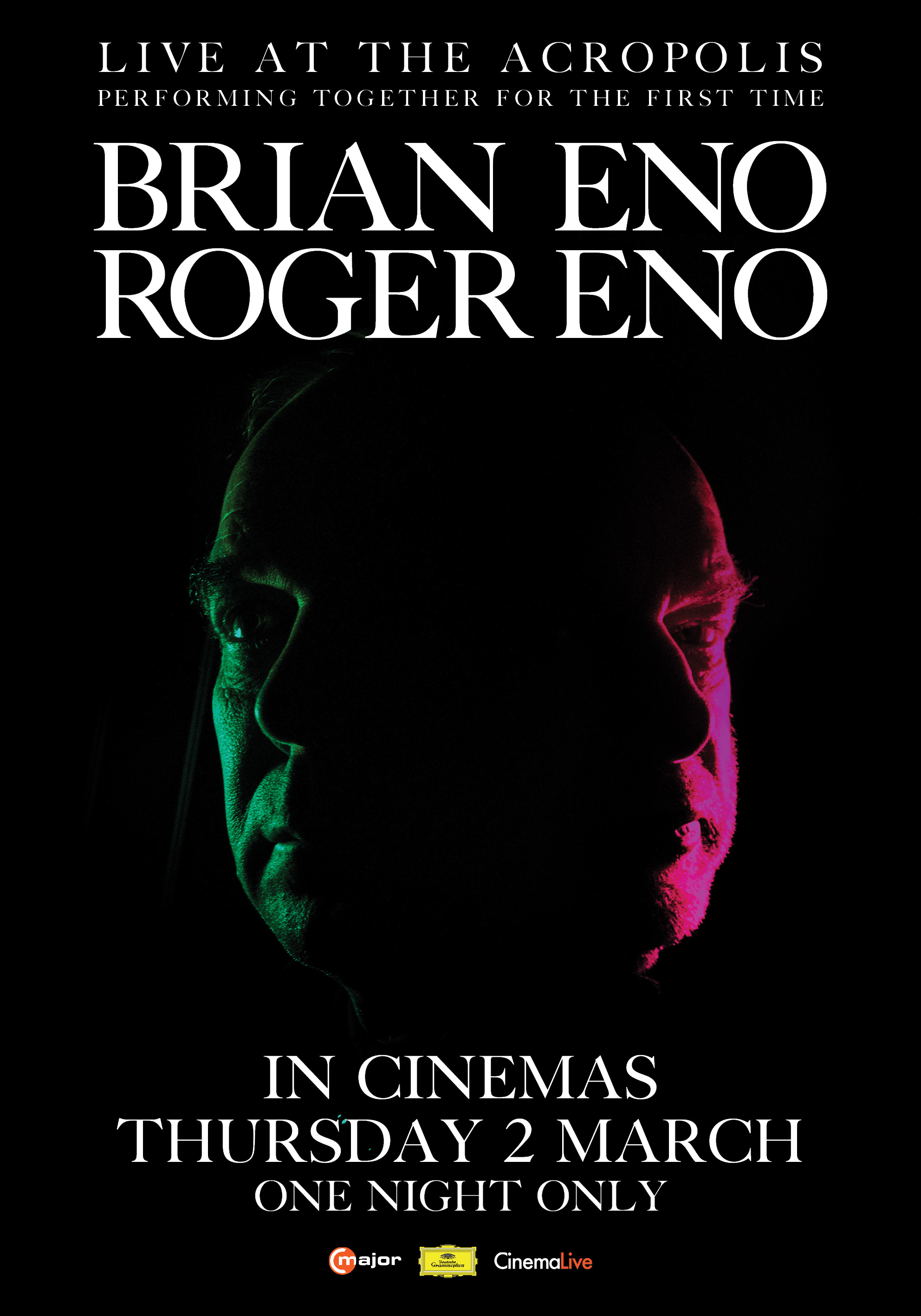 Brian and Roger Eno Live At The Acropolis cover