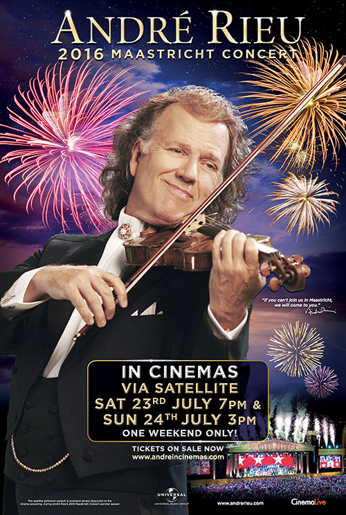 André Rieu's 2016 Maastricht Concert cover
