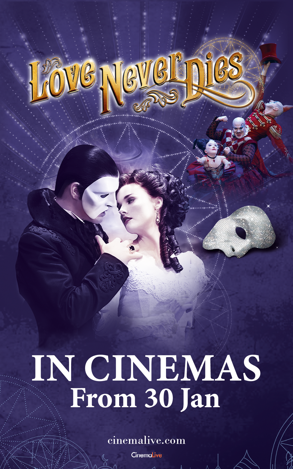 Love Never Dies cover