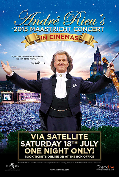 André Rieu's 2015 Maastricht Concert cover
