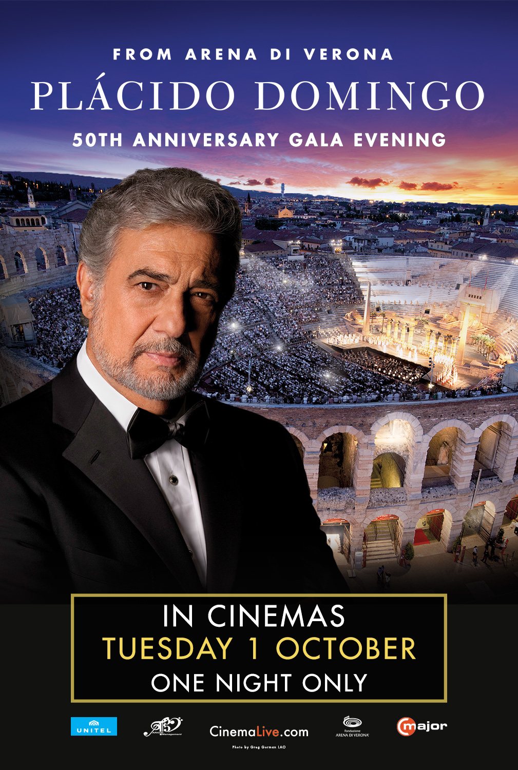 Plácido Domingo: 50th Anniversary Gala Evening cover