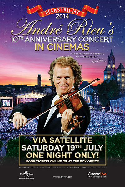 André Rieu's 2013 Maastricht Concert cover