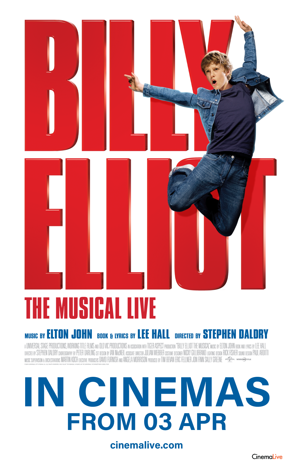 Billy Elliot: The Musical Live (2014) cover